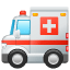 Smiley Ambulance U+1F691