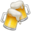 Emoji Pintes U+1F37B