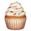 Emoji Cupcake U+1F9C1