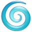 Emoji Spirale U+1F300