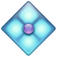 Diamant avec Point Whatsapp U+1F4A0