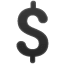 Emoji Dollar U+1F4B2