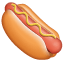 Hot-dog Whatsapp U+1F32D