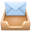 Emoji Courrier entrant U+1F4E8