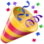 Emoji Confettis U+1F389