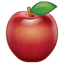 Emoji Pomme Rouge U+1F34E