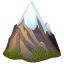 Emoji Montagne enneigée U+1F3D4