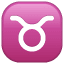 Emoji Signe Zodiacal Taureau U+2649