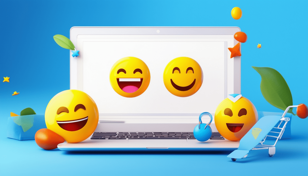 Les emojis augmentent la probabilité d'achat