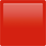 Carré rouge