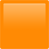 Carré orange
