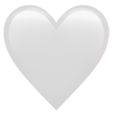Cœur blanc