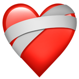 Cœur avec bandages