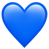 Cœur bleu