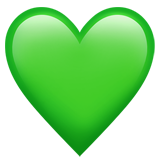 Cœur vert