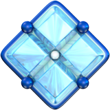 Diamant avec un point