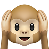 Singe ne rien entendre