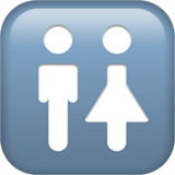 Panneau Toilettes