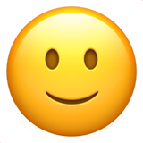 Visage avec un léger sourire
