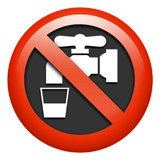 Eau non potable