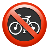 Vélos interdits